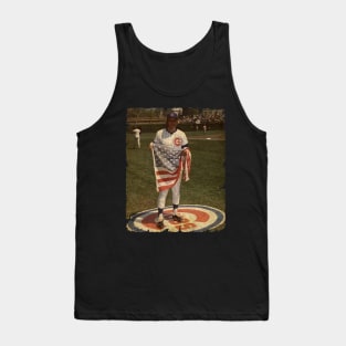 Rick Monday in Chicago Cubs Tank Top